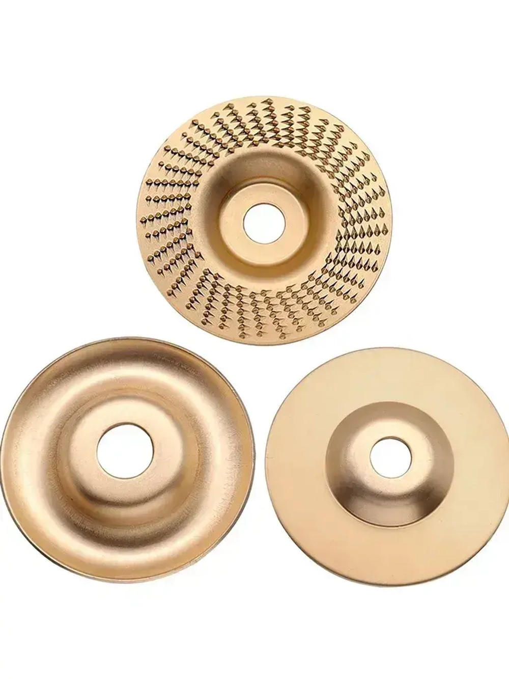 Набор из 5 дисков для резьбы по дереву, угловая шлифовальная машина 100мм с оправкой 22 мм, шлифовальный круг для резки дерева/Круг обдирочный