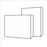 Кашпо, коллекция Surface, форма DEVIDER