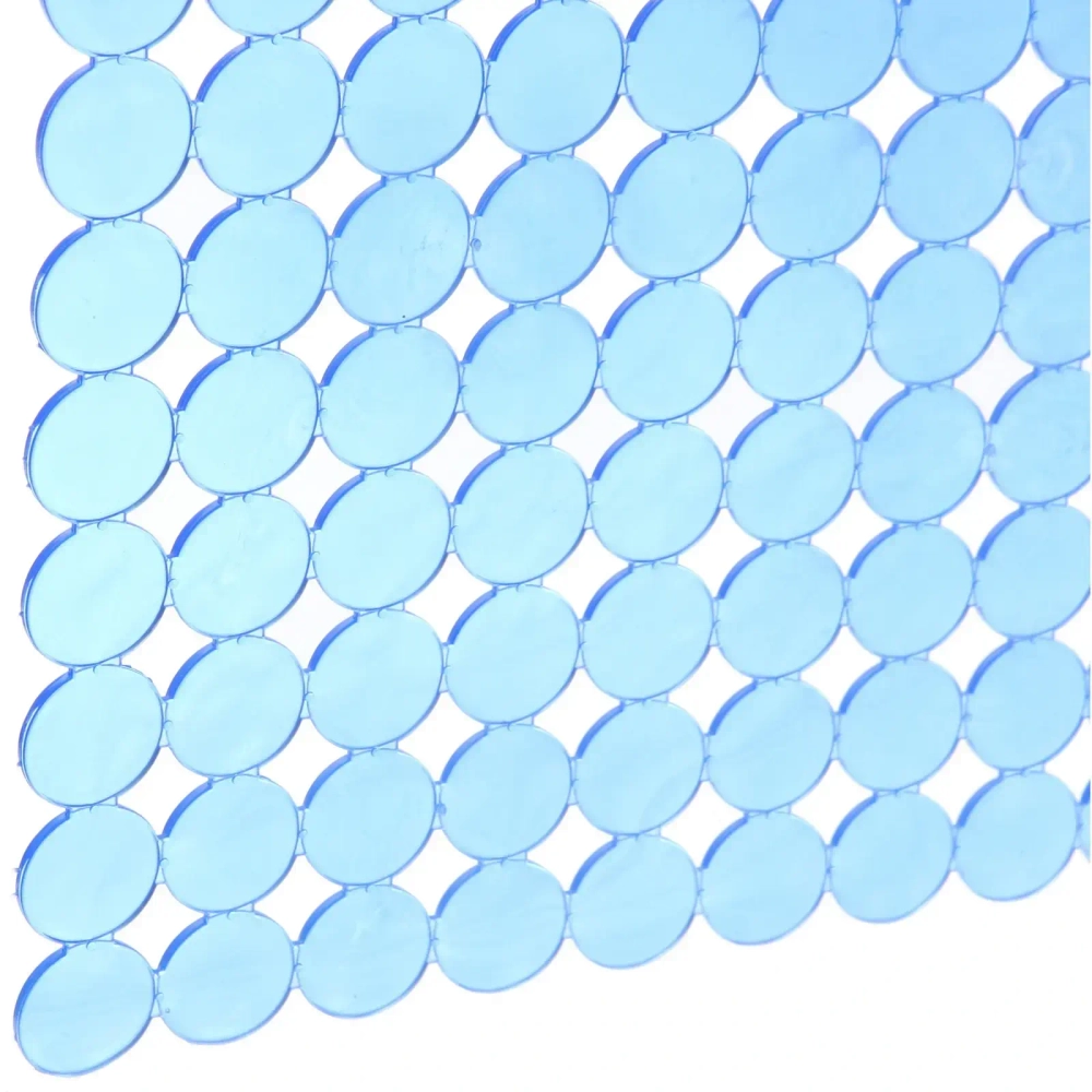 Коврик для раковины «Шарики» 32*27см голубой