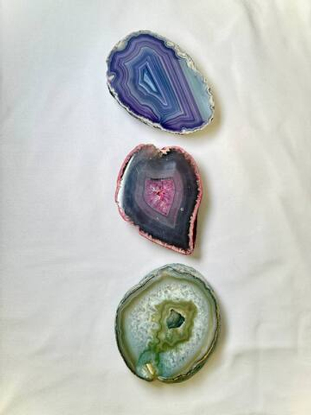 Образцы тонированного Агата