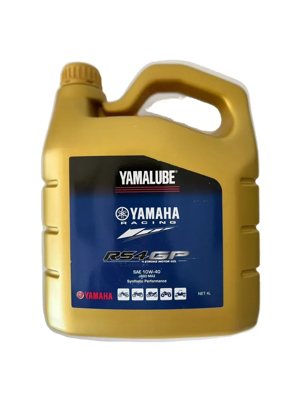 Масло Yamalube RS4GP 10W-40, (4 л)