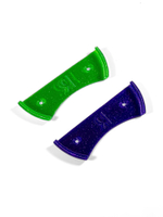 Набор 2 шт. настенный кронштейн Яндекс станций (Яндекс-Алиса) Лайт 2, фиолетовый и зеленый, 3D печать, YNDX-00026