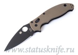 Нож Spyderco Manix 2 C101GPBNBK2 Earth Brown G-10 DLC M390фотография - 1