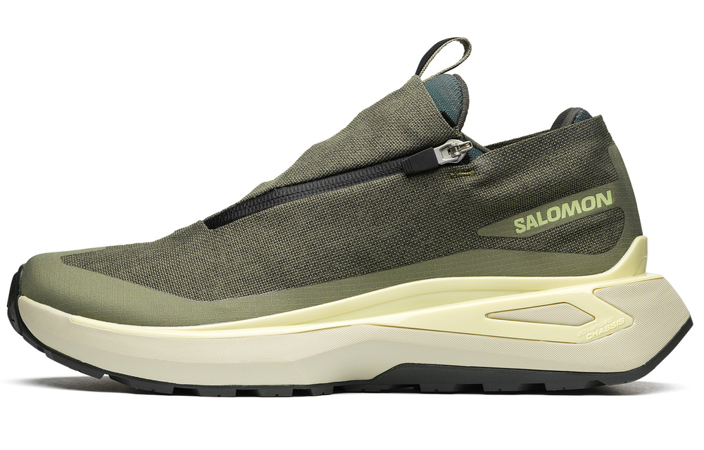 SALOMON Salomon Odyssey 1 Elmt Advanced leisure sports wear-resistant low-cut outdoor functional shoes for men and women the same dark olive green