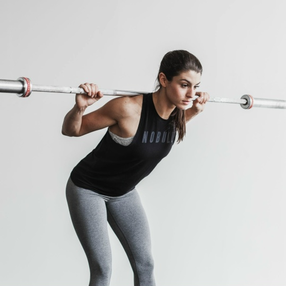 Майка NOBULL черная длинная