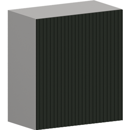 Кухня Модуль ШВВ 600М Белый / Насыщенно-зеленый