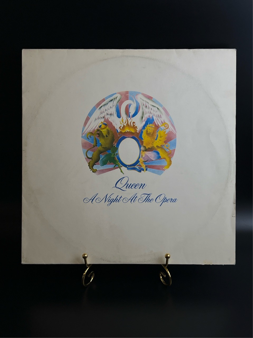 LP Queen ‎– A Night At The Opera. Виниловая пластинка 12 дюймов Santa Records