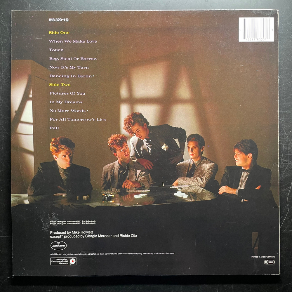 Berlin ‎– Love Life (Германия 1984г.)