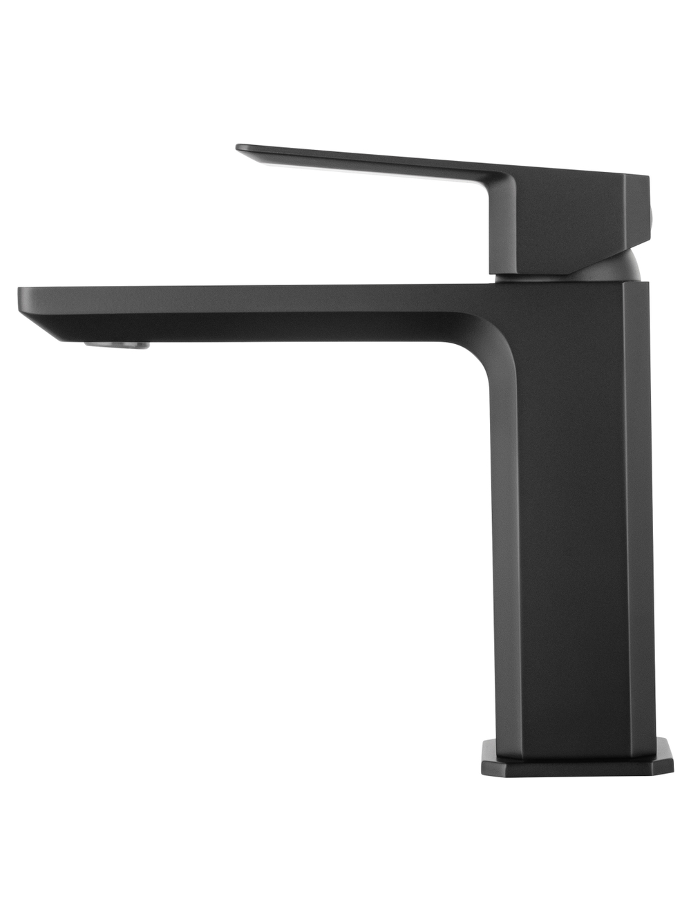 Смеситель для раковины WONZON & WOGHAND DIAMOND, Черный матовый (WW-88139011-MB)