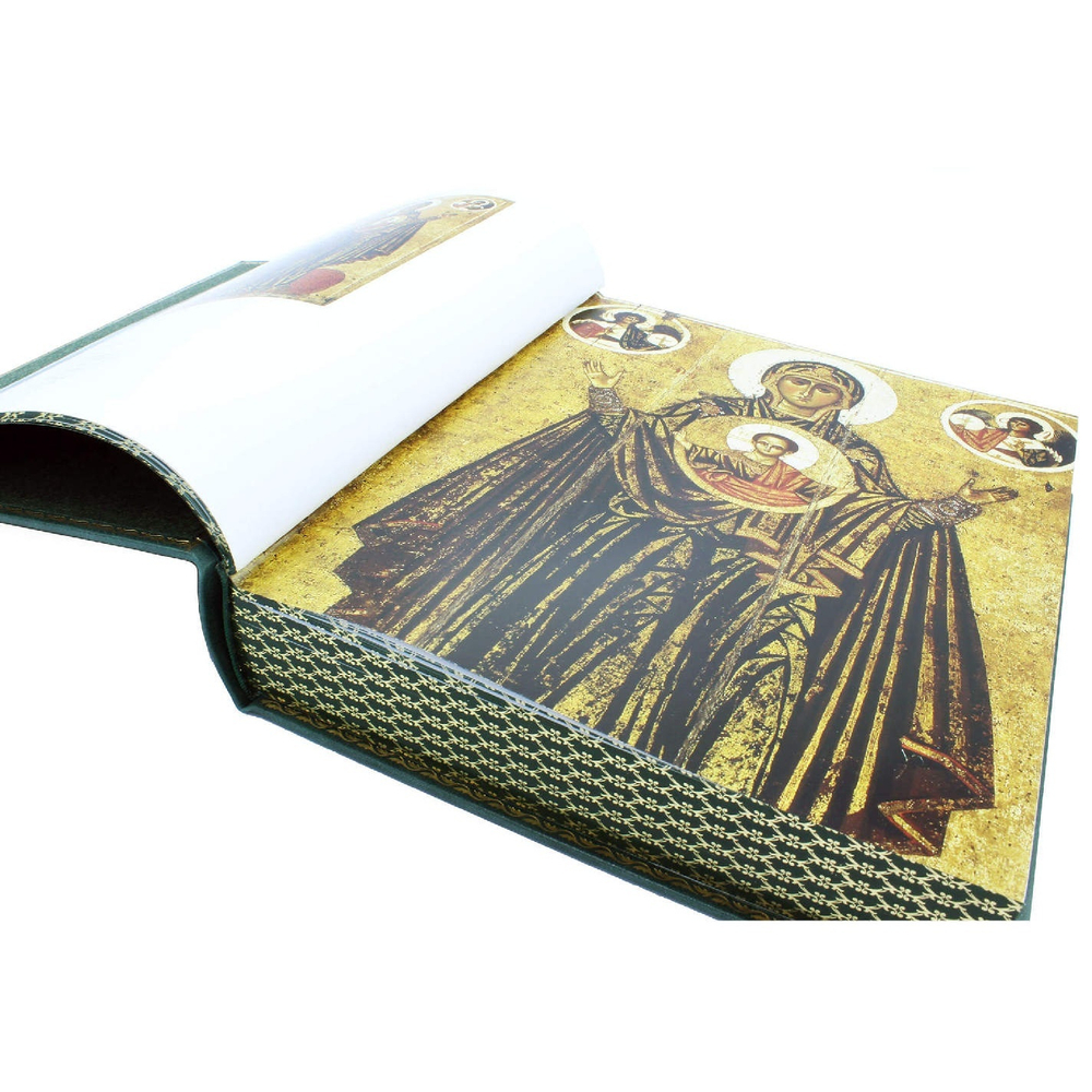 "Третьяковская галерея" Книга в кожаной обложке в подарочном коробе