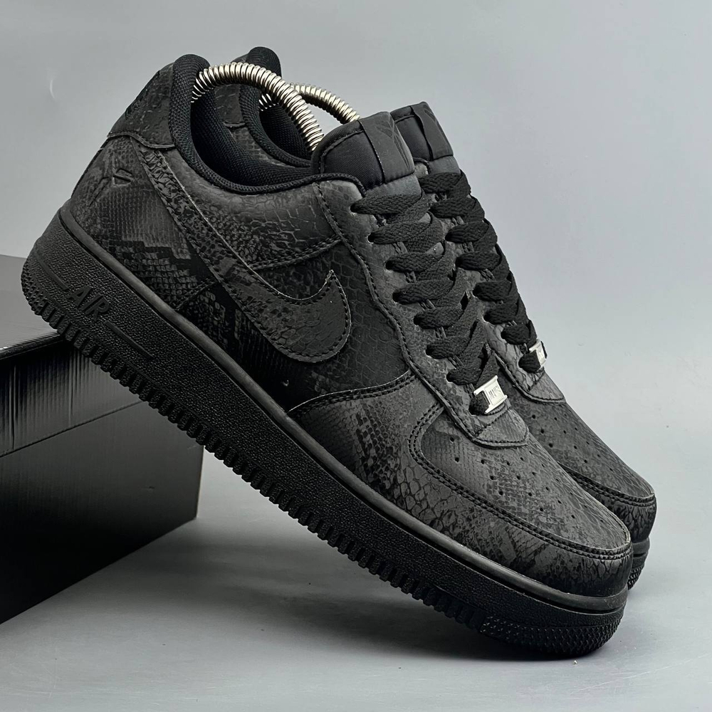 Кроссовки Nike Air Force 1 Mamba #460 (черн.)