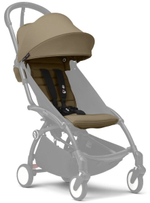 Коляска Stokke YOYO3 Newborn Shell рама чёрная Black 2 в 1 Toffee