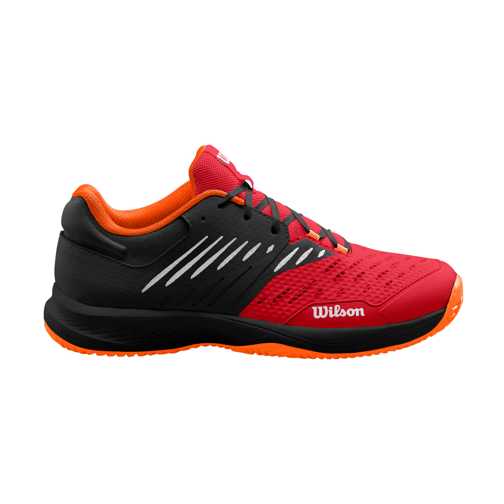 Мужские кроссовки теннисные Wilson Kaos Comp 3.0 M - wilson red/black/orange tiger