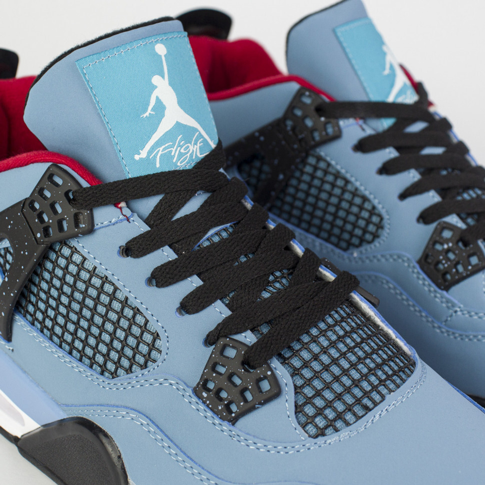 кроссовки Air Jordan 4 x Travis Scott Blue
