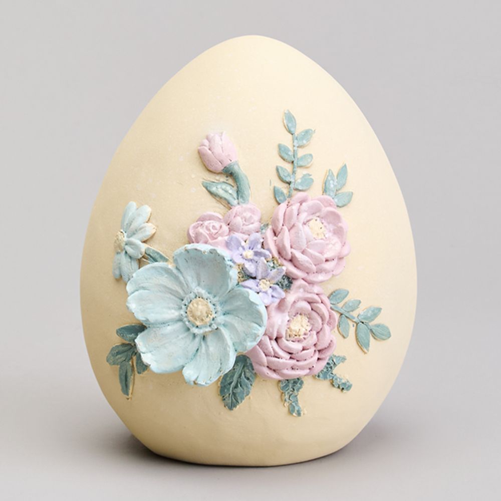 ФИГУРКА ДЕКОРАТИВНАЯ "ЯЙЦО" 10Х11Х12,5 СМ