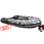 Лодка ПВХ Hunterboat Хантер Про 380Pro Серый КМФ 3802413