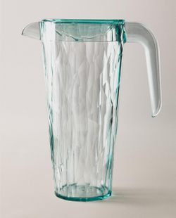 Zara Home кувшин из пластика, цвет синий, 25 см