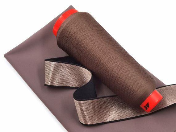 Бронза Резинка бельевая 35 мм