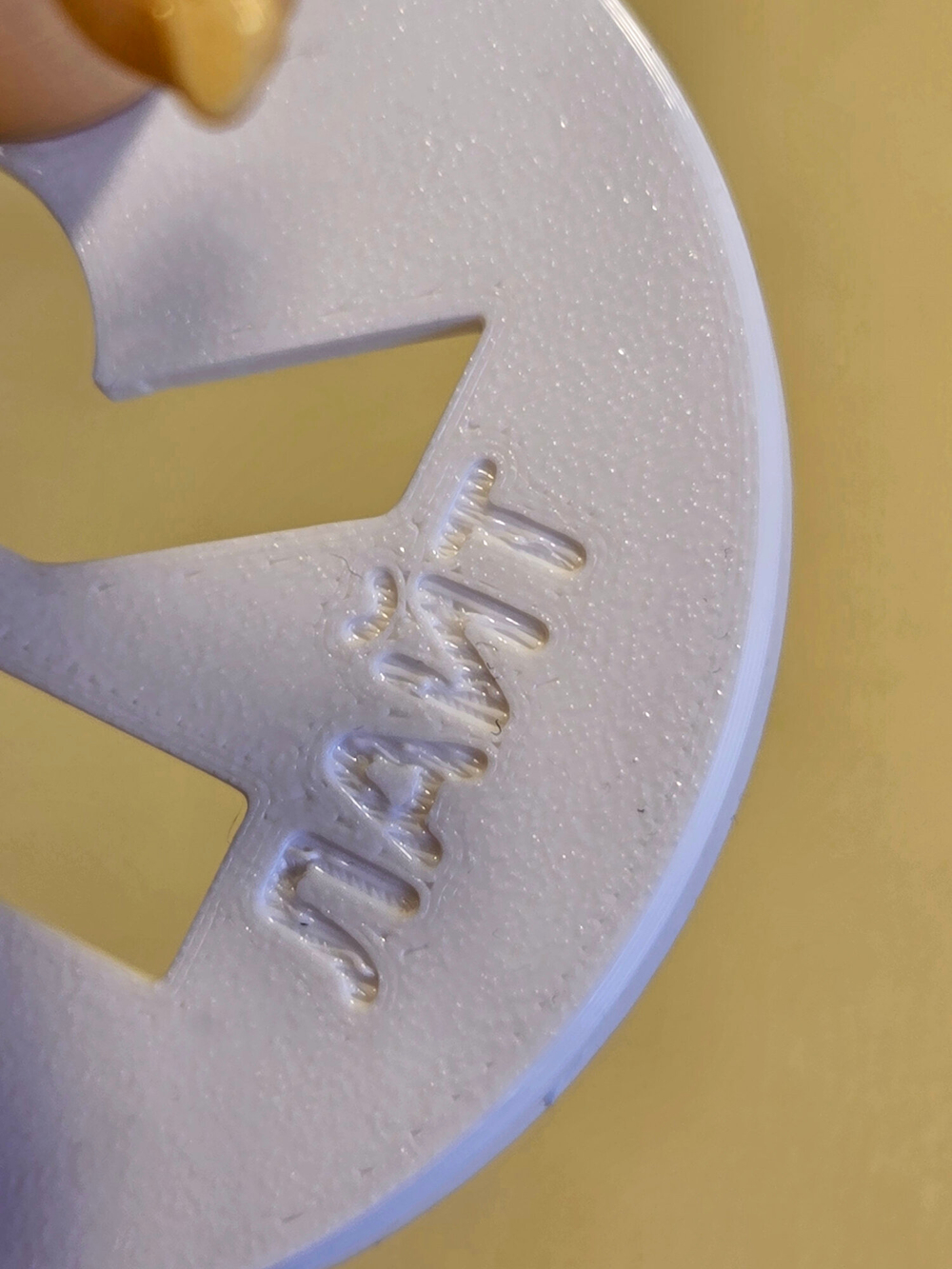 Шуточная подставка для Яндекс станции Лайт (Яндекс-Алиса) 3D печать, белая