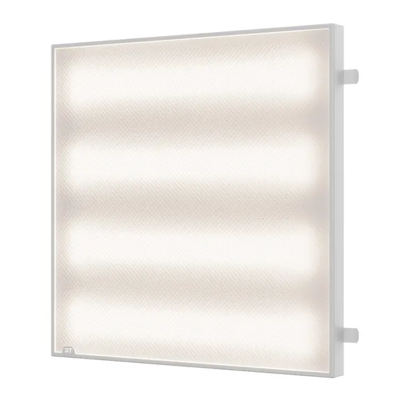 STP-G-1001-P-36-4K-40 Св-к ДВО ST Luce STANDART IP40 590*590*40мм 36Вт 4200лм 4000К призма(Грильято) Коммерческое освещение