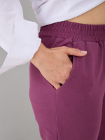 Брюки Бдж-129/бордо-джинс