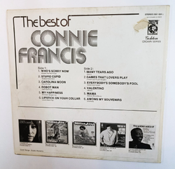 Connie Francis The Best Of Connie Francis (Belgium)