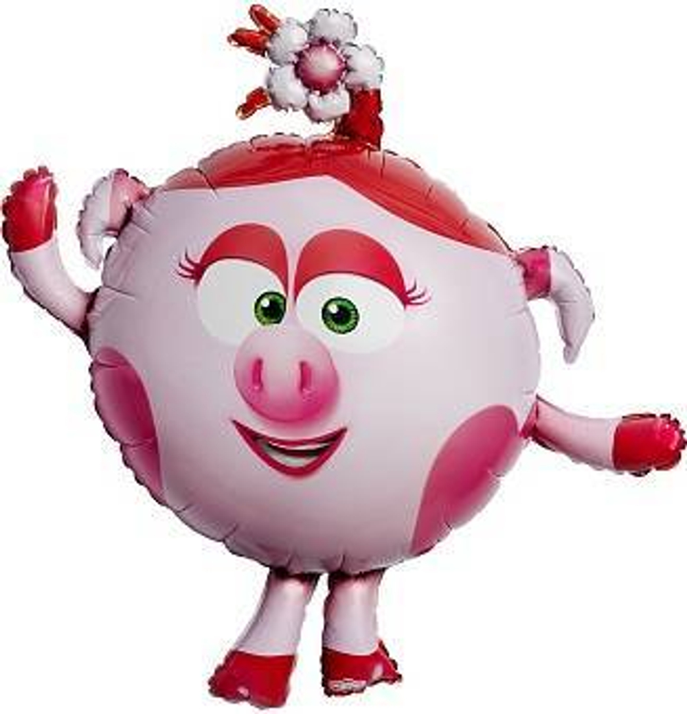 Шар (41''/104 см) Фигура, Смешарики, Нюша