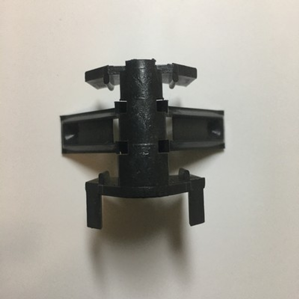 Кабель-канал к плинтусу "Cezar" прозрачный 2,5м