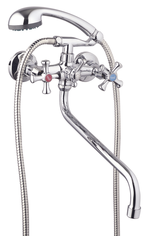 Смеситель для ванны и раковины 1/2 кер Glauf QFR7-A827