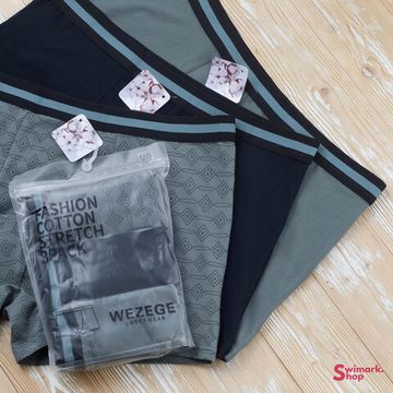 Трусы-боксеры WEZEGE HR-4199, 3 шт. в уп.