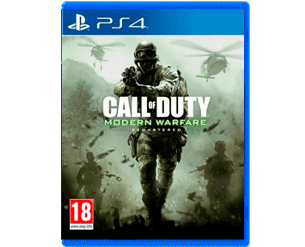 Call of Duty Modern Warfare Remastered RUS (PS4) Б/У