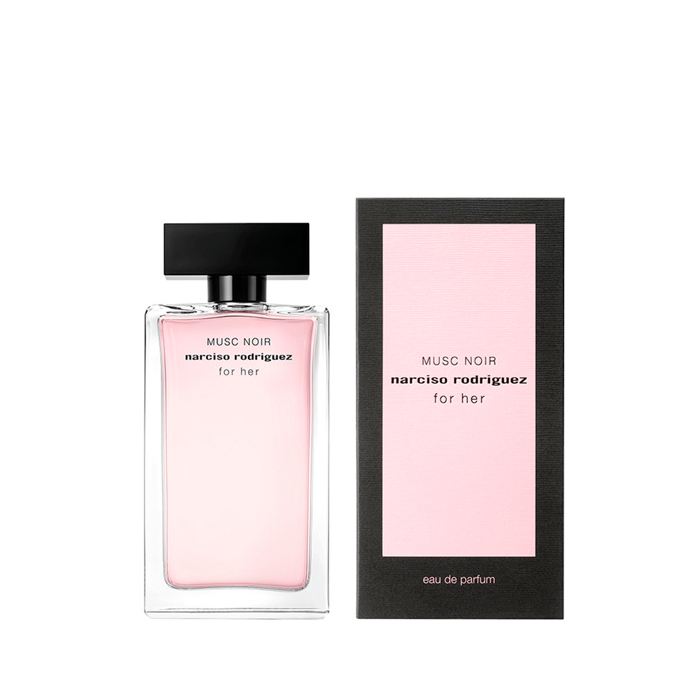 Narciso Rodriguez for her Musc Noir — парфюмерная вода для женщин. Миндально-вишневый гелиотроп, сочная слива и роскошный замшево-розовый шлейф.