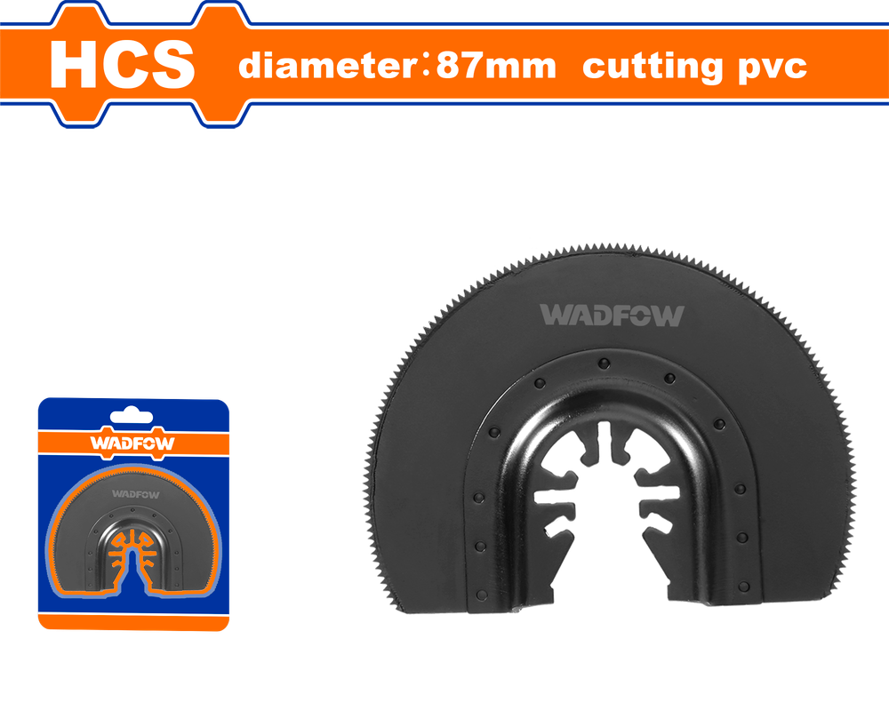 Насадка для многофункционального инструмента WADFOW WMA3K87 HCS 87 мм