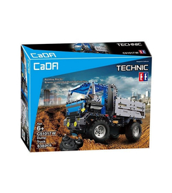 Р/У конструктор CaDA Technic самосвал (638 деталей)