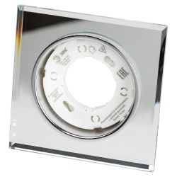 Встраиваемый светильник со светодиодной подсветкой ЭРА DK LD50 MR GX53 зеркальный | Встраиваемые LED светильники