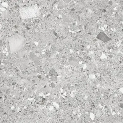 Керамогранит Alma Ceramica GFU6060HOL70R Holly 60x60 серый глазурованный матовый под камень / терраццо