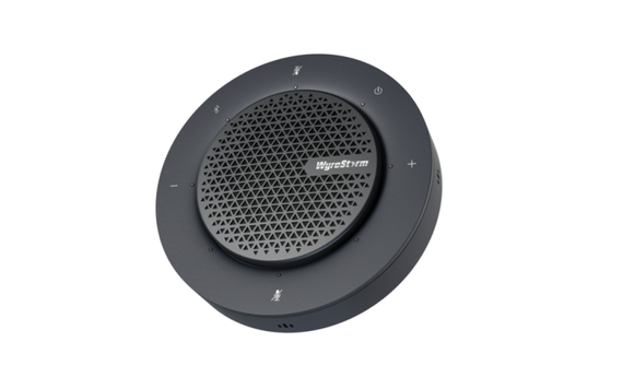 Wyrestorm HALO 80 - портативный спикерфон, подключение USB-C, Bluetooth, радиус 5м, 4 микрофона, каскадирование до 9 устройств, AEC, AGC, ANS