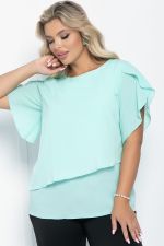 Блуза Магнолия (мятная) Б11050 LT Collection