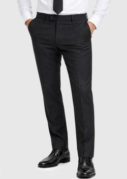 Мужской костюм тройка (черный) А89