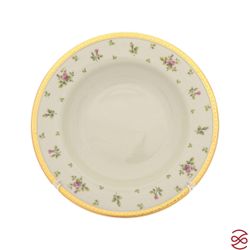 Набор глубоких тарелок 23 см Falkenporzellan Constanza cream - Primavera Gold