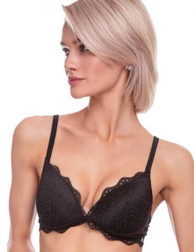 Бюстгальтер с плотной треугольной чашкой Joy (Размер: 4B) (Цвет: черный)
