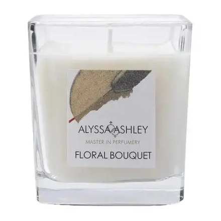Унисекс парфюмерия Alyssa Ashley Floral Bouquet Scented Candle 145 г