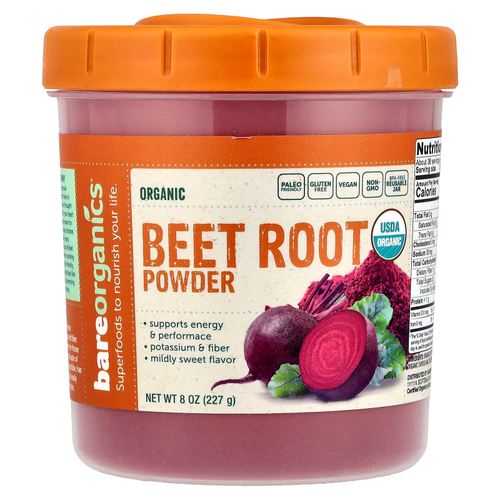 BareOrganics, Порошок из органической свеклы, 227 г (8 унций)