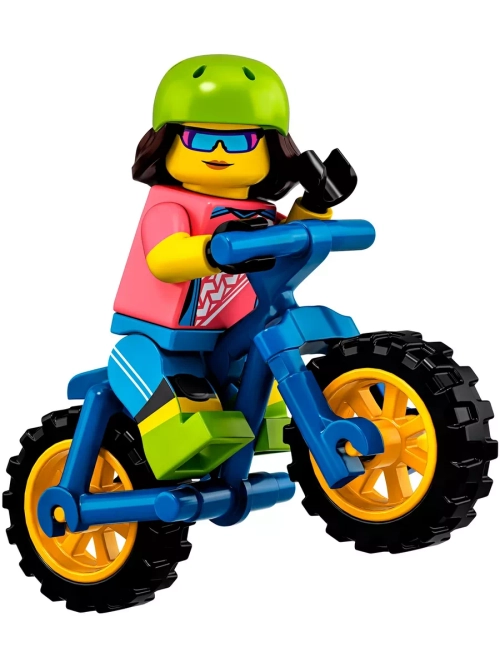 LEGO Minifigures 71025 series 19 серия Горный велосипедист