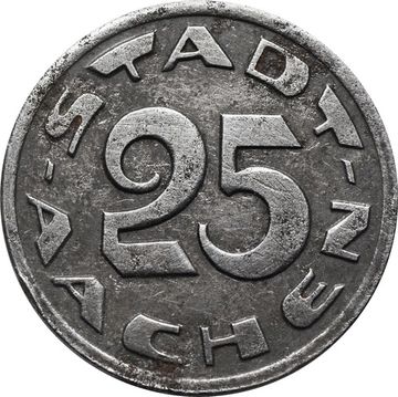 25 пфеннигов 1920 Германия (нотгельд г. Аахен)