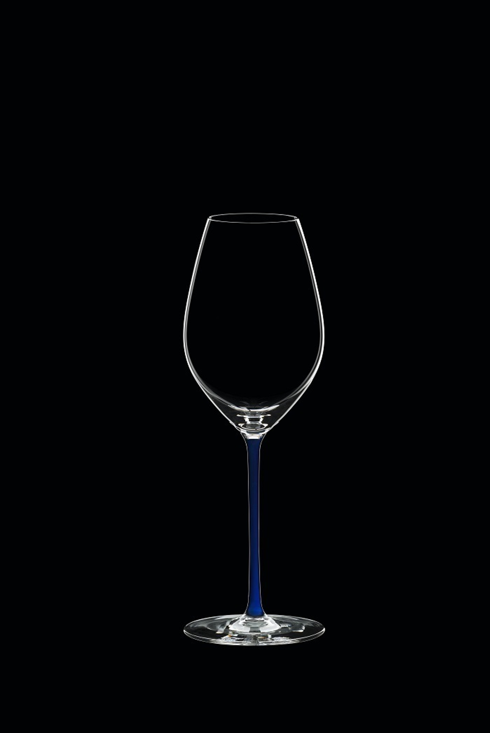 Фужер для шампанского 445мл Riedel Fatto a Mano Champagne Wine Glass с синей ножкой