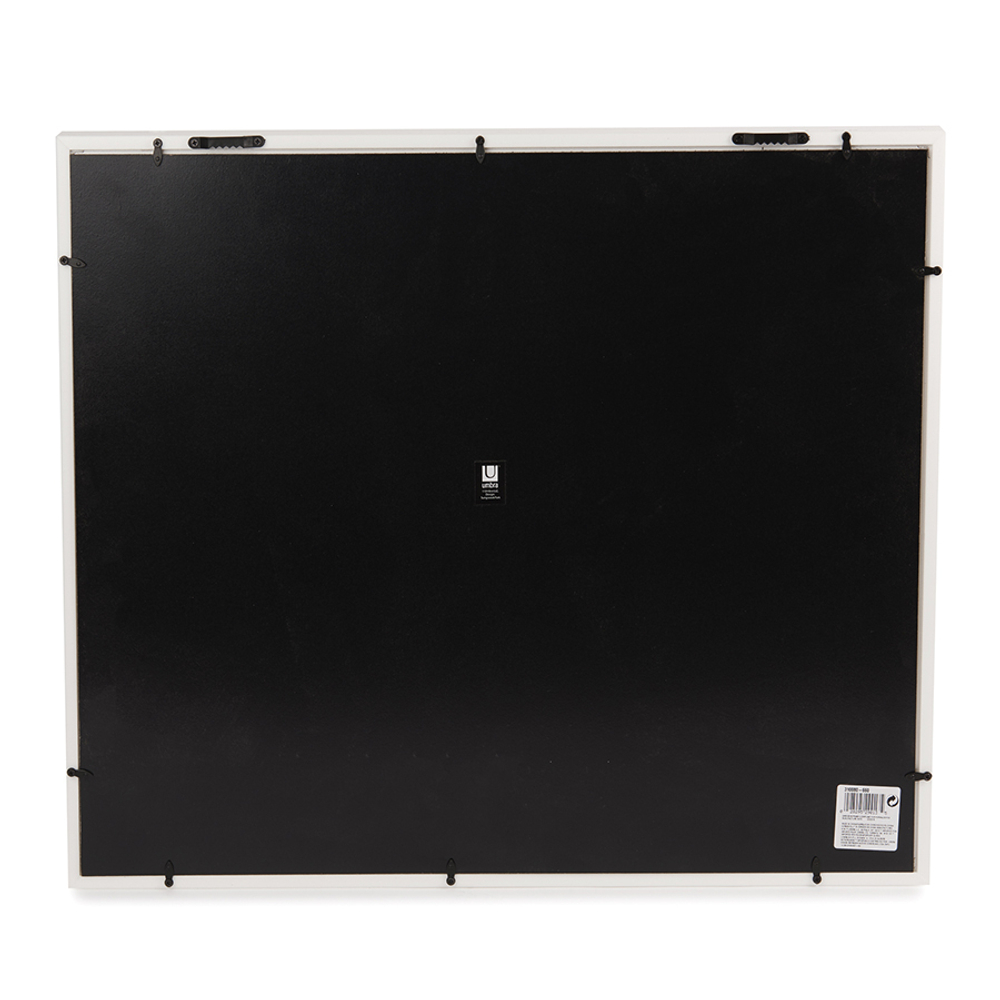 Панно с зажимами для 12 фотографий clothesline белое