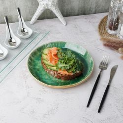 Тарелка с бортом d 22 см h2,7 см Green Frutti di Mare P.L. [1]