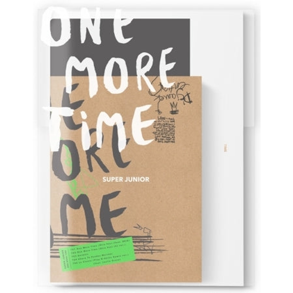 Альбом Super Junior - One More Time Special Mini Album Normal Edition