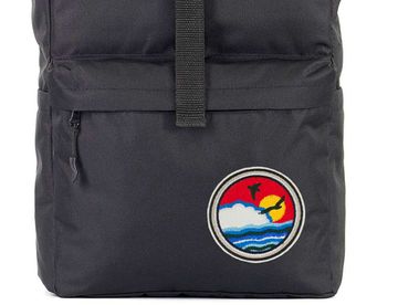 Нашивка термоаппликация на одежду и на рюкзак. Sunset, Море